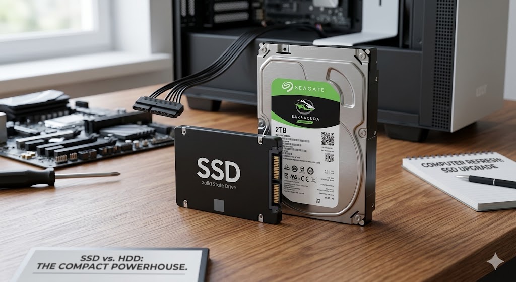 SSD vs HDD: The $100 Upgrade That Makes Your Old Laptop Feel New